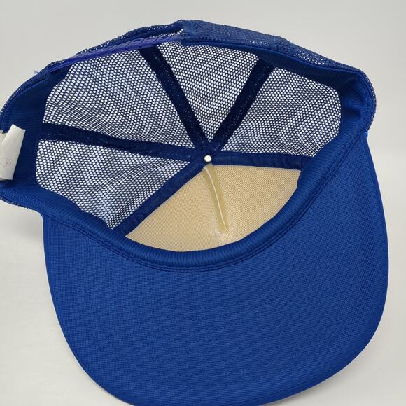 Katherine Creek Lodge Waynard & Phyllis Trucker Cap Blue OS Mesh Back Winner - Picture 7 of 9